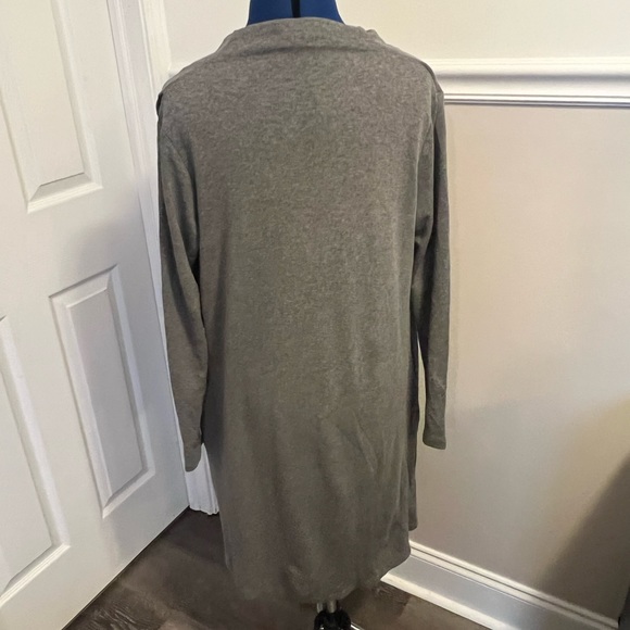 COS Dark Gray Asymmetrical Knit Dress - Picture 2 of 3